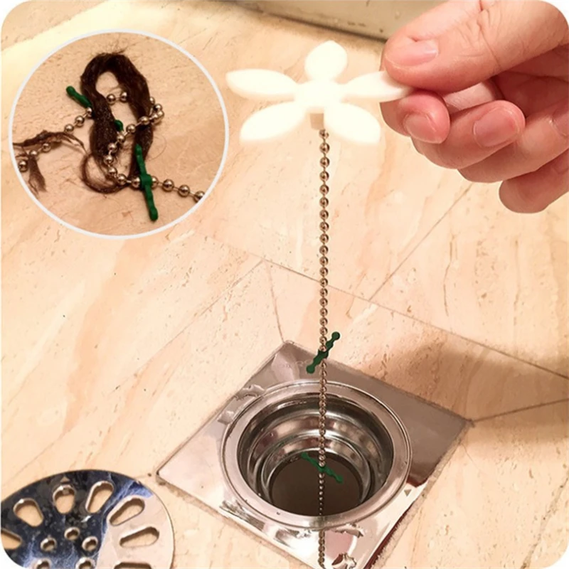 

Drain Hair Wig Removal Clog Tools Bathroom Hair Sewer Outlet Kitchen Sink Anti Clogging Floor Toilet Cleaner Filter