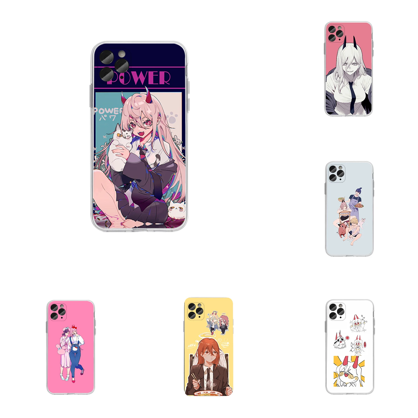

Chainsaw Man Phone Case Cover For iphone XR 12 mini 13 Pro Max 7 8 Plus SE2
