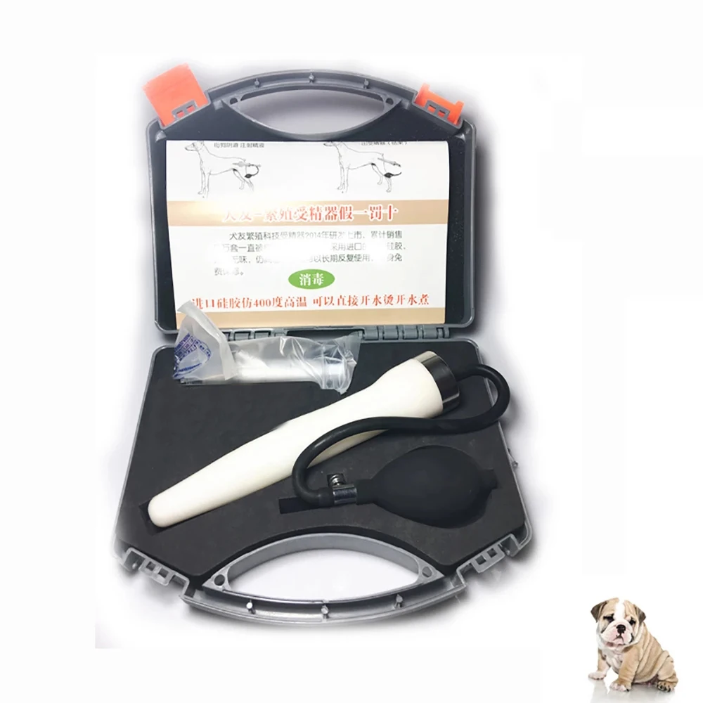Dog Artificial Insemina Syringe Imitation Natural Mating Insemination Silicone Inseminating Infusion Tool | Инструменты