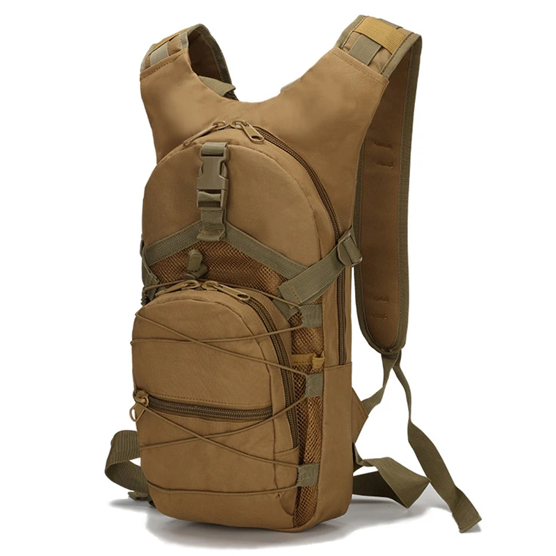

Outdoor Camouflage Waterproof Oxford Military Tactical Backpack Riding Hiking Trekking Climbing Army Rucksack Without Waterbag