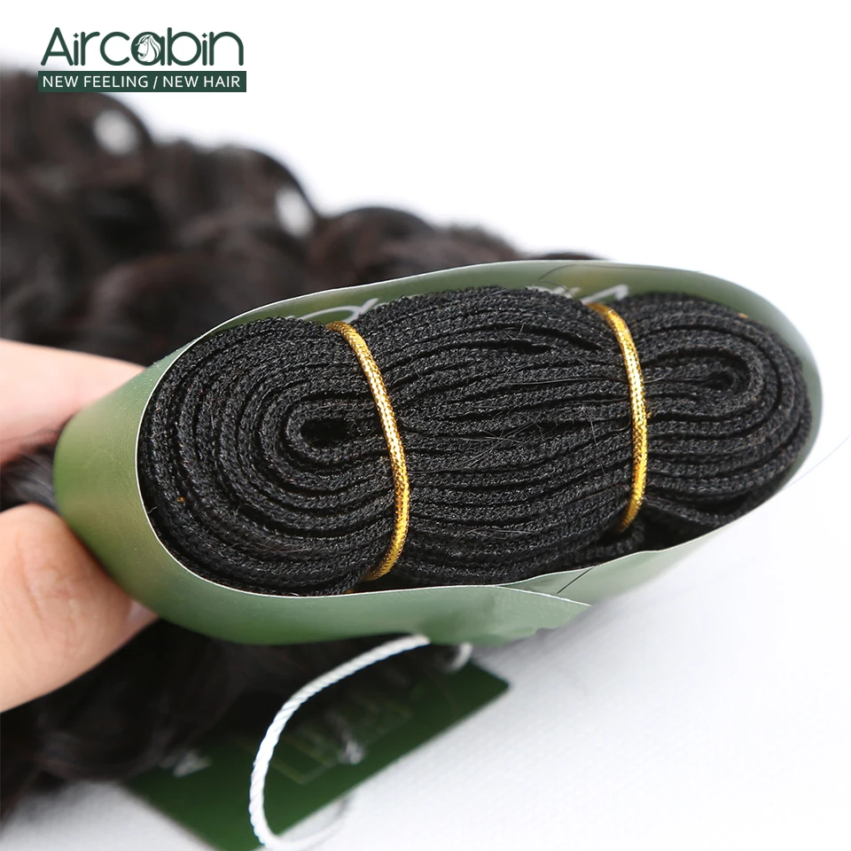 Волнистые бразильские пряди 100% натуральные кудрявые пучки волос натурального