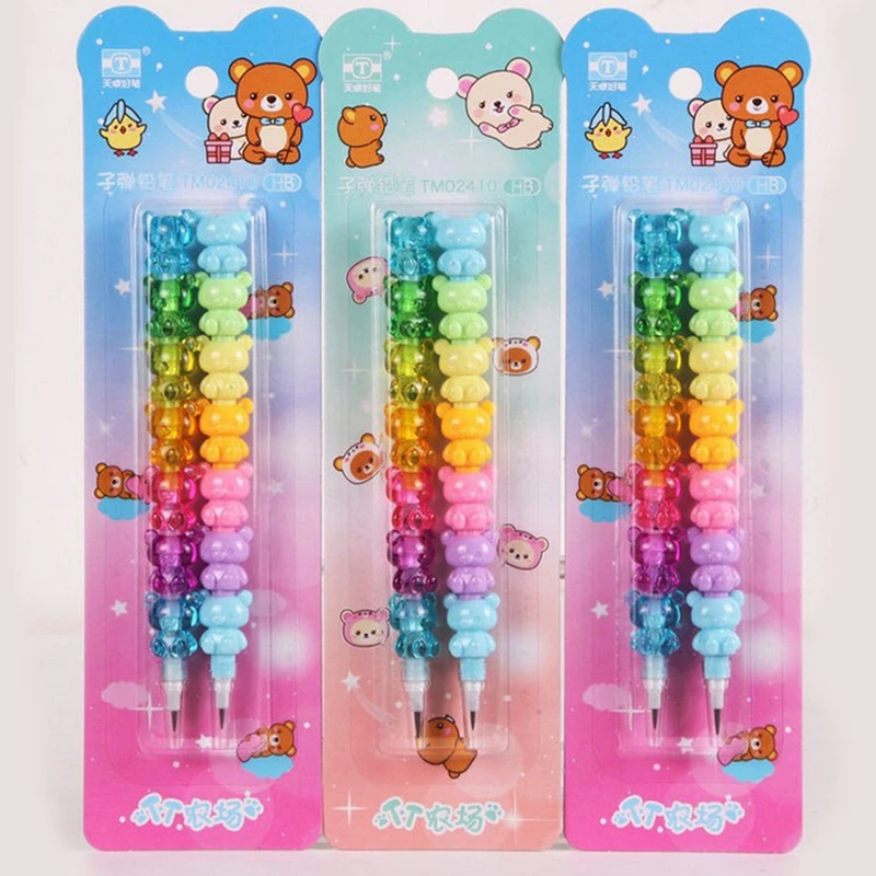 

School Office Student Stationery With Non Sharpening Replaceable Writing Pencils