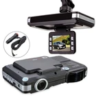VG1 Видеорегистраторы для автомобилей Регистраторы с держателем 140  Широкий формат видео Регистраторы данных Регистраторы G-sensor Камера поток радаров детектор