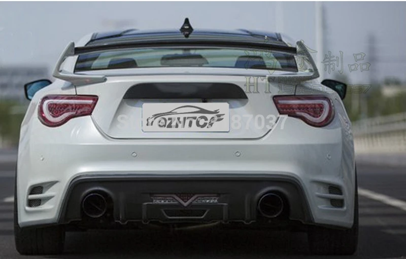 Для Toyota 86 GT86 BRZ стекловолоконное неокрашенное искусственное покрытие багажника