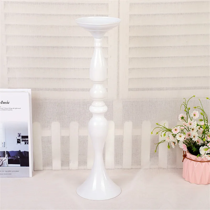 Белый декоративный подсвечник для ведущих дорог Креативные Свадебные