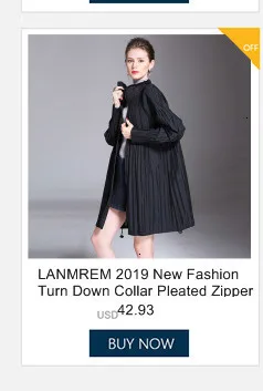 LANMREM,, рукав-фонарик, плотное вязаное платье, женское, осень и зима, Корейская версия, v-образный вырез, длинное, ТРАПЕЦИЕВИДНОЕ ПЛАТЬЕ, PC241