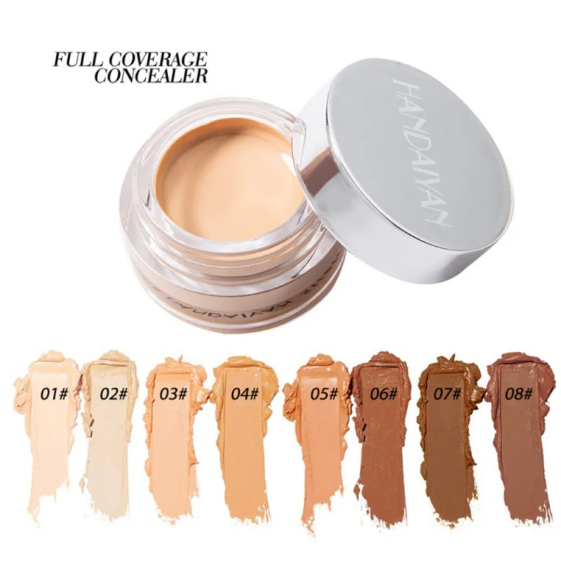 

Foundation Long Lasting Brighten Face Eye Contour Repair Bronzer Makeup Concealer Cover Dark Circles Cream
