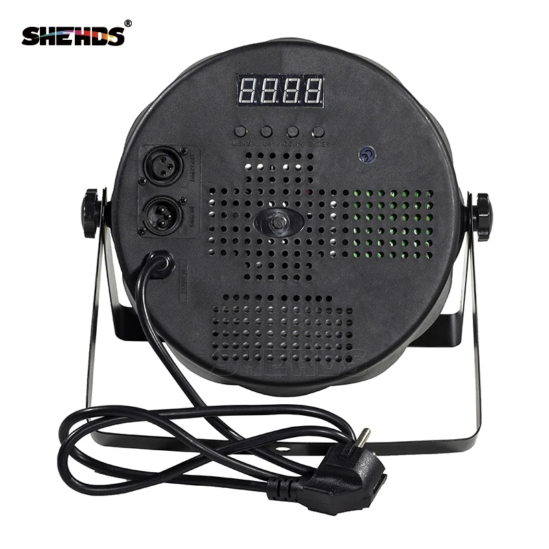 54x3 Вт RGBW плоский цветной светодиодный светильник DMX512 управление для DJLive диско