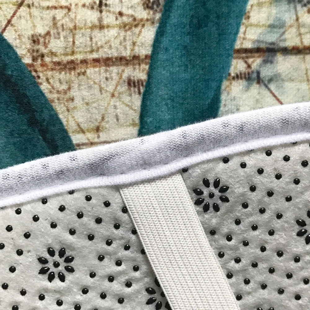 3D динозавр коврик набивным рисунком ковер мягкий Фланнер Гостиная Спальня