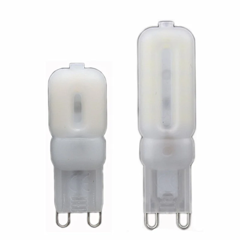 

10X Dimmable Led G9 3W 5W AC 110V 220V G9 lamp Led Corn bulb LED Spotlight Chandelier light Replace 30/40W halogen lamp light