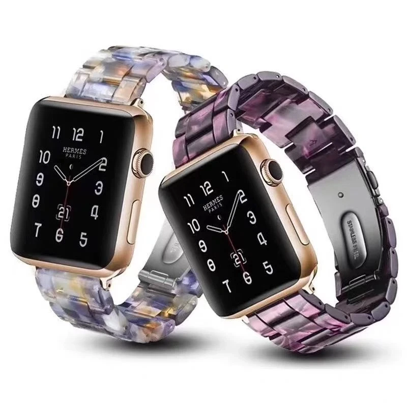 

Ремешок для часов Apple watch 7 SE 6 5 4 band 45 мм 41 мм 42 мм 38 мм, прозрачный браслет для Iwatch 7 series, 44 мм 40 мм