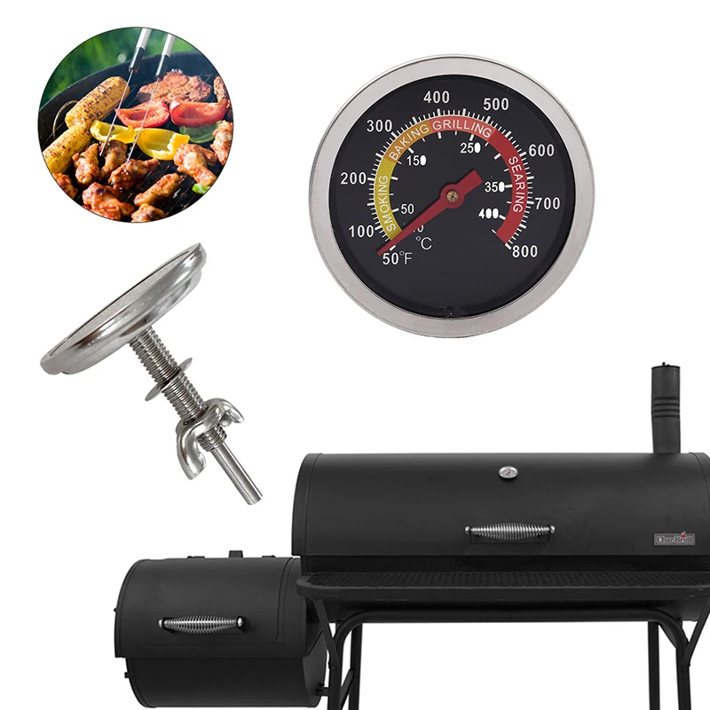 Нержавеющая сталь Барбекю курильщик гриль термометр Температурный датчик 50 400