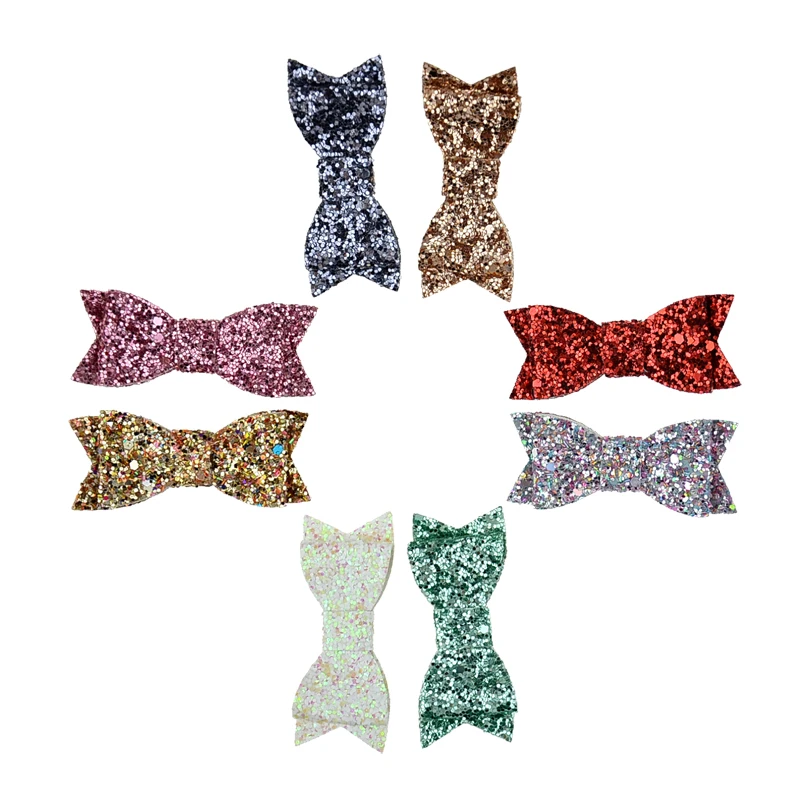 2 шт./лот ручная работа блестящий бант заколки для волос девочек | Мать и ребенок