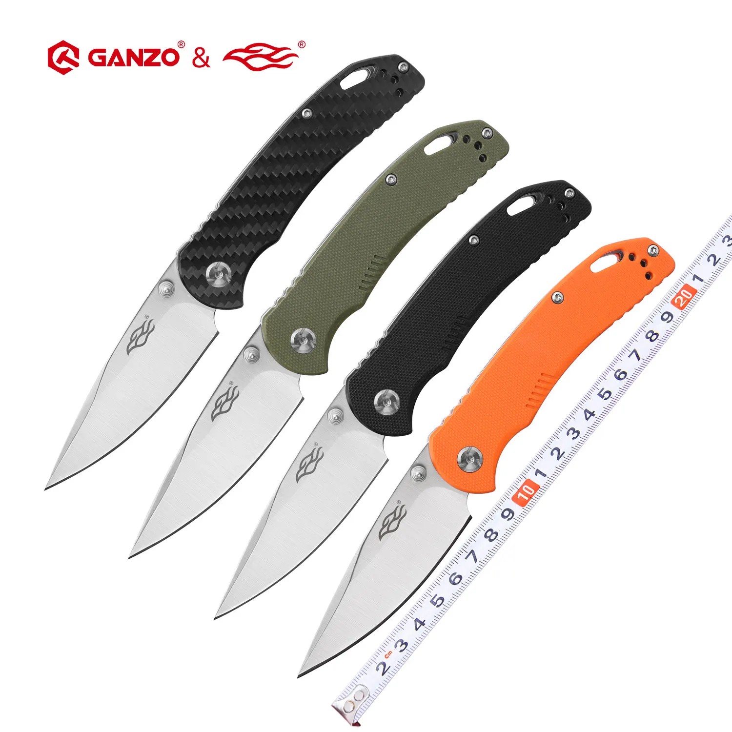 Складной нож Ganzo G7531 G7533 Firebird F7531 58-60HRC 440C G10 или из углеродного волокна уличный