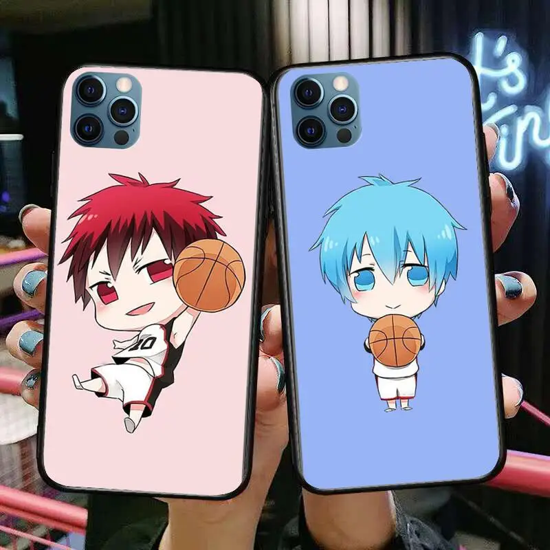 

anime Kuroko No Basket Anime Phone Cases cover For iphone 11 Pro Max case 12 8 7 6 S XR PLUS X XS SE 2020 mini mobile cell shel