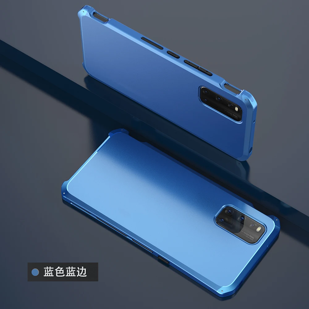 Dropshipping Anti-fall Metal Frame For VIVO iQOO 3 5 Pro iQOO3 iQOO5 Aluminum Shockproof Armor Alloy IQOO3 Bumper Case Cover
