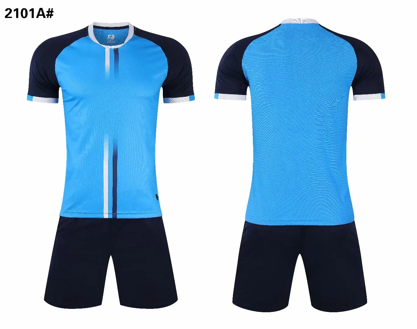 

2021 Kids Adult Blank Soccer Jersey Sport Short Sleeve Running Set Athletes Tranning Tracksuit Football Training Sets