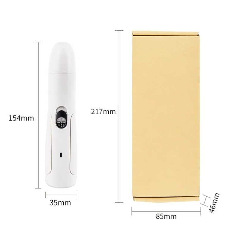 Перезаряжаемая машинка для маникюра с крышкой из АБС пластика безболезненного