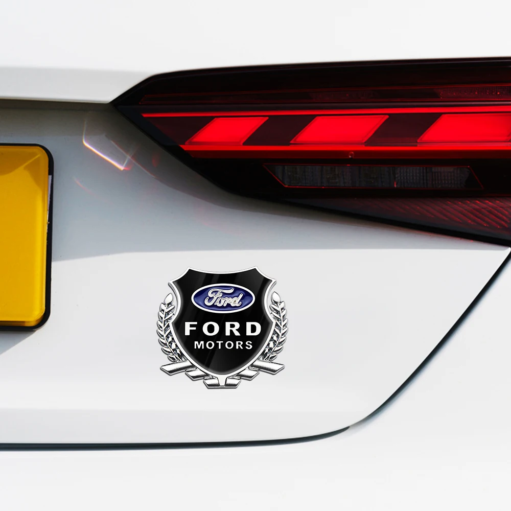 2pcs 3D Metal Car Side Door Sticker Window Body Decoration Decals Auto Styling For Ford Focus Fiesta Mk2 Party Mk3 Ranger Mondeo |