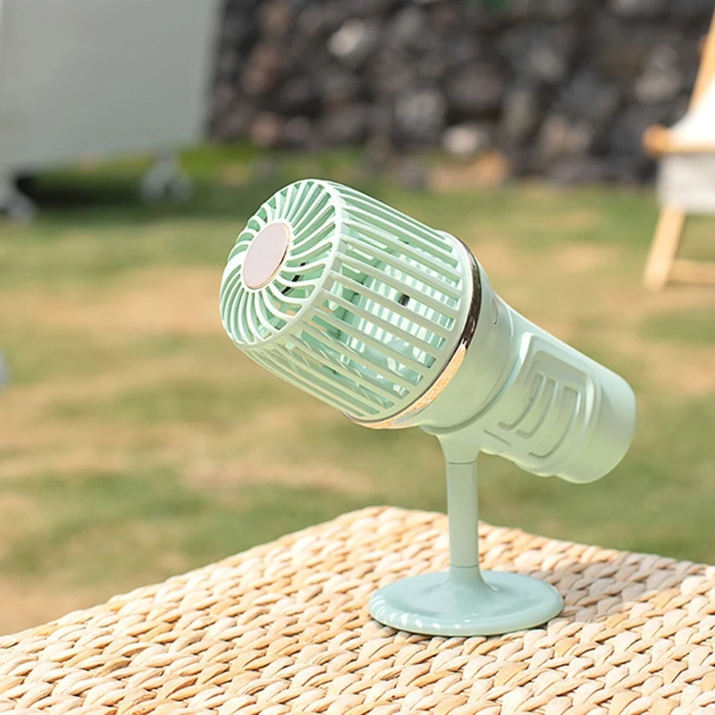 

Portable Handheld Misting Fan, 2000mAh USB Rechargeable Personal Fan for Outdoor Activities, Summer Gift for Kids Men