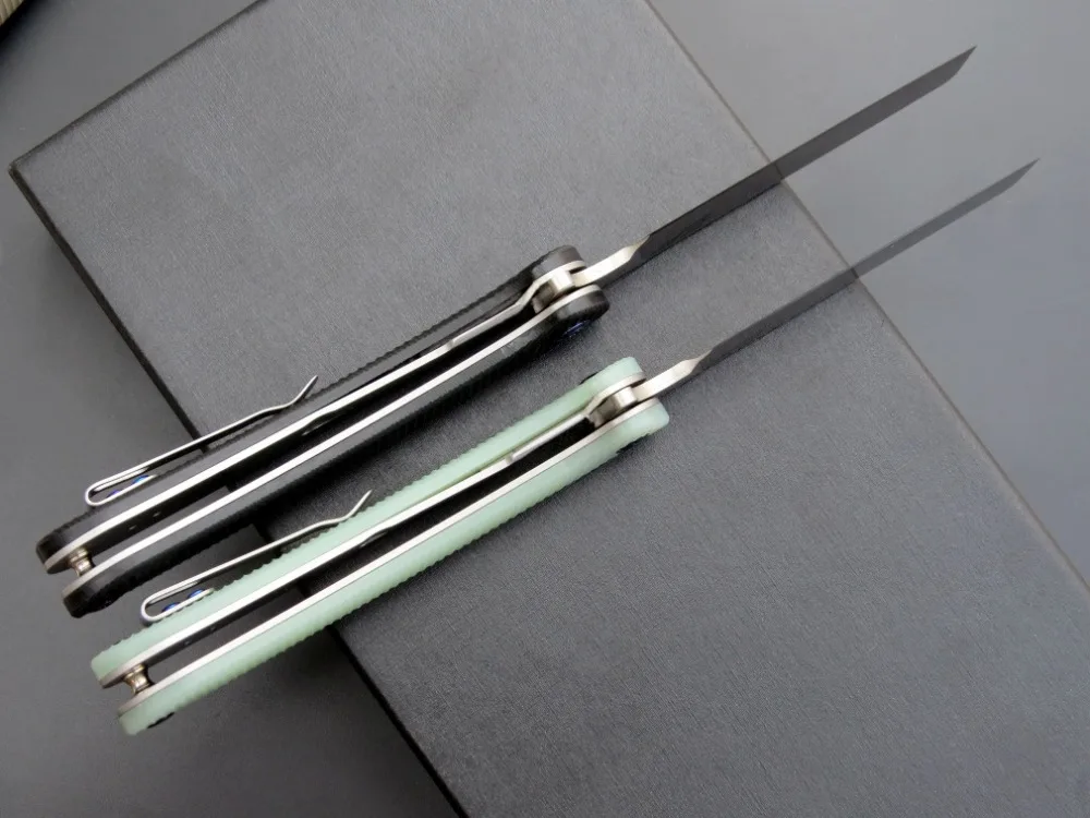 Eafengrow тактическая бритва реальное лезвие D2 G10 Ручка шарикоподшипник кемпинг