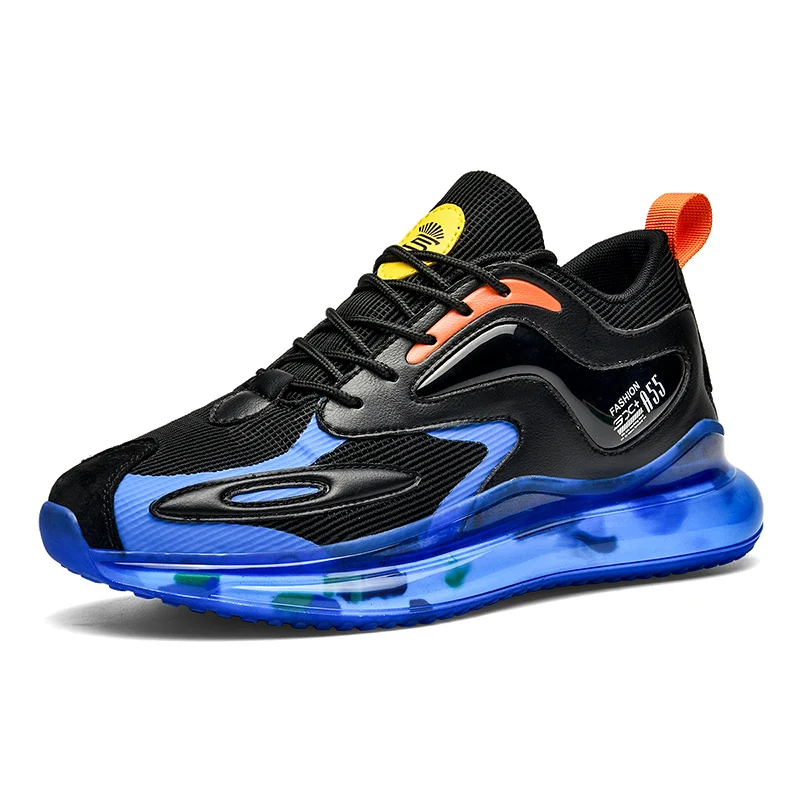 

Men Air Cushion Sneakers Jogging Running Walking Shoes Men's Outdoor Fitness Sports Shoes Breathable Fashion Reflective Sole