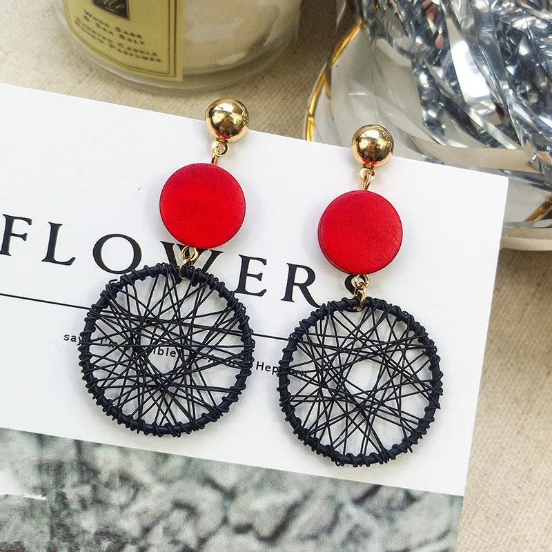 1 пара 2020 модные роскошные простые большие круглые серьги женские Модные полые