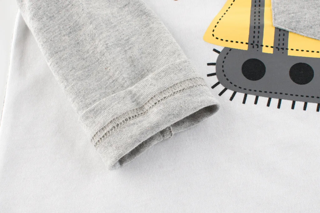 Весенне-осенняя Приталенная футболка с длинными рукавами для маленьких