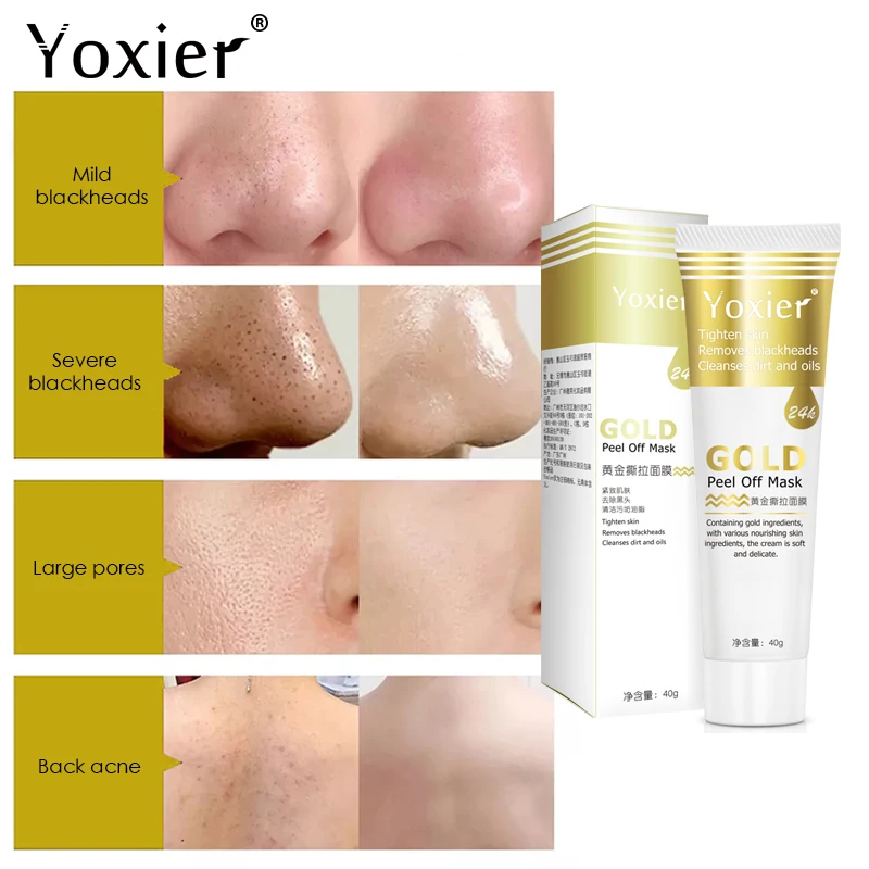 

Blackhead Remover Nose Face Mask Pore Strip Tearing Black Mask Peeling Acne Treatment Unisex Deep Cleansing Skin Care Korea