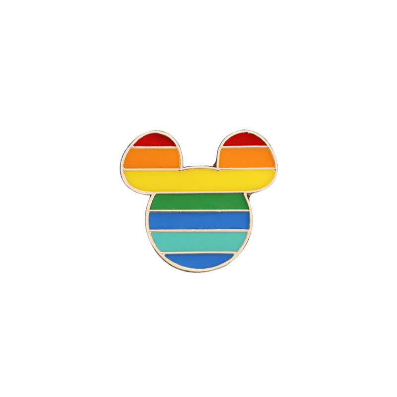 Новинка высококачественные эмалированные броши в форме гордости значок на