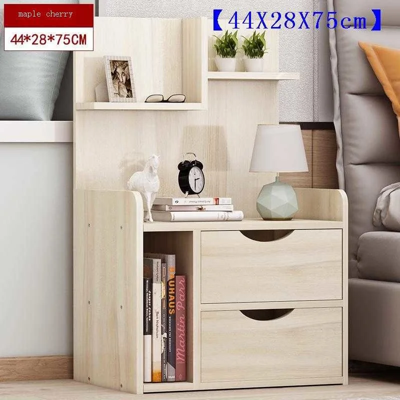

Деревянная ночная тумбочка с надписью «Schlafzimmer»