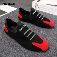 fashion shoes 2020 men casual shoes black red mixed colors driving moccasin soft comfortable sneakers flats summer mens loafers