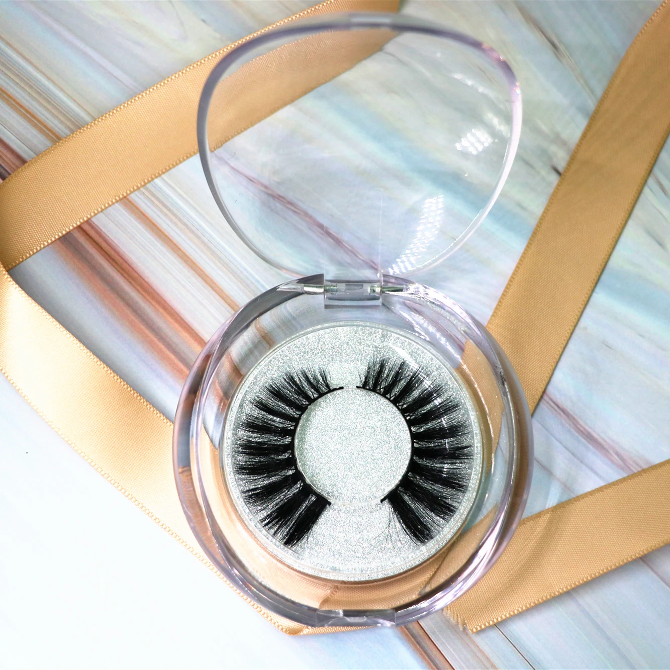 

Ресницы 3D из искусственной норки, искусственные ресницы ручной работы, инструменты для макияжа, 1 пара, натуральные искусственные мягкие ре...