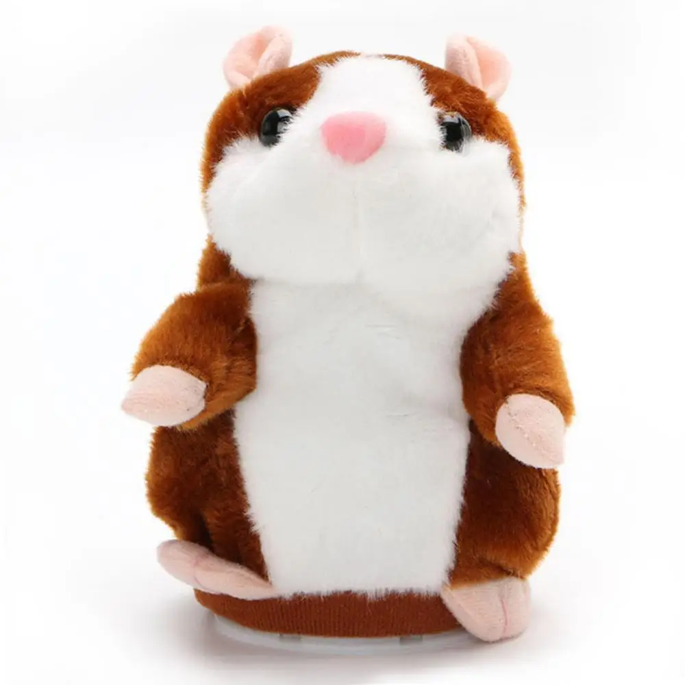 

Kids Toys Learn to speak Talking Nod Hamster Mouse Record Chat Pet Child Plush Toy Educational Gift Home Decor