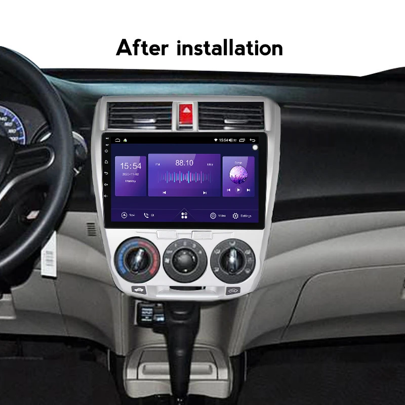 4G LTE HD1280 * 720 IPS автомобильный Радио Аудио мультимедиа видео плеер для Honda City 2008 2009