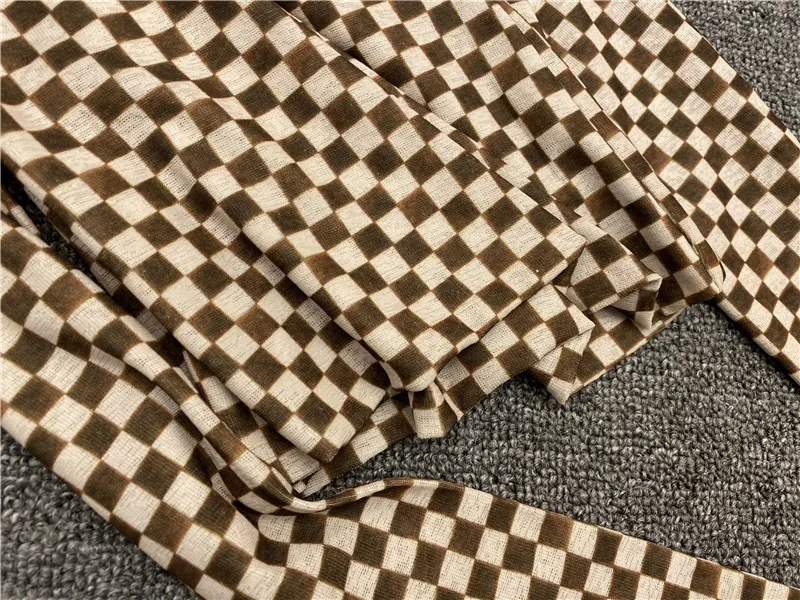 

Turtleneck Plaid Women T-shirt Long Sleeve Casual wild Female Slim Bottoming Tees Early Autumn New 2020