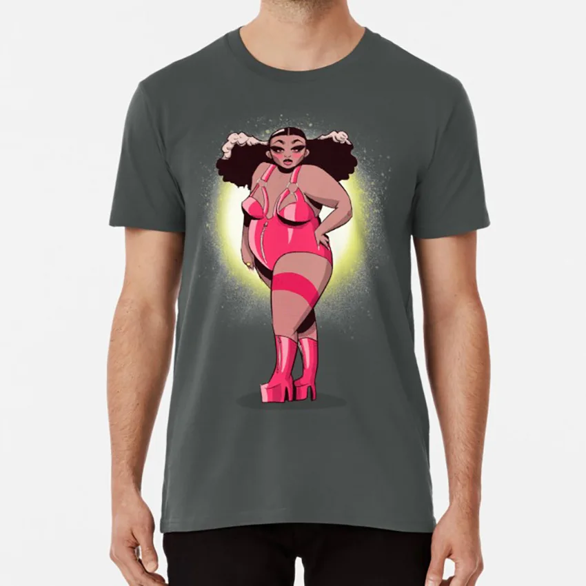 Lizzo футболка lizzo правда болит рэпер певец однобортная утепленная Толстая черная