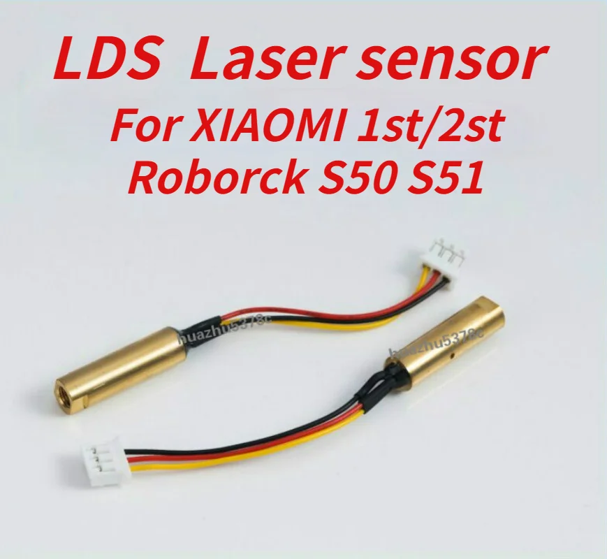

2 pezzi di ricambio LDS Laser Diode light 780nm 5mw per XIAOMI 1st / 2st ROBOROCK S50 S51 Robot aspirapolvere ricambi accessori