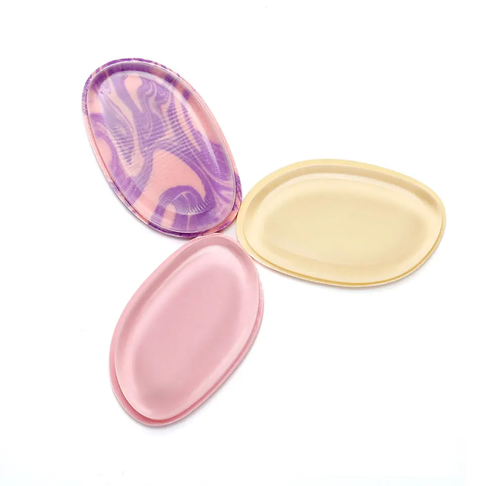 3PCS Бренд Miss Gorgeous, 3 шт., силиконовые губки для макияжа, не латексная губка, косметика, спонжи, силиконовый макияж, инструмент для жидкого тонального крема - Цвет: 3PCS
