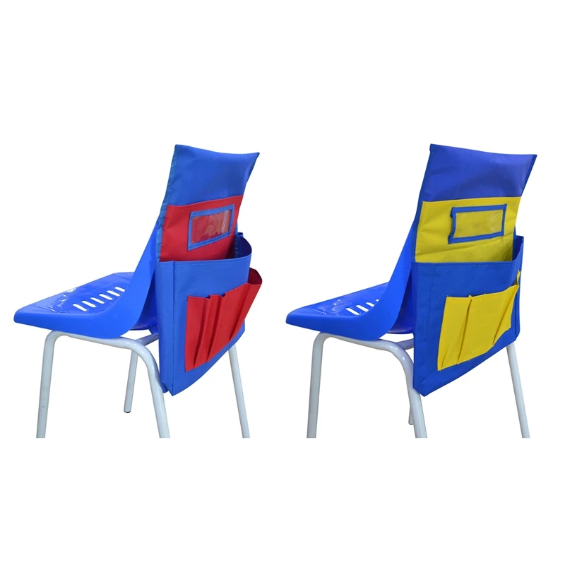 

Chairback Buddy Pocket Chart Seat Sacks Chair Pockets Organizer Clroom Seat Storage Kids Nursery Chair Caddy Bag
