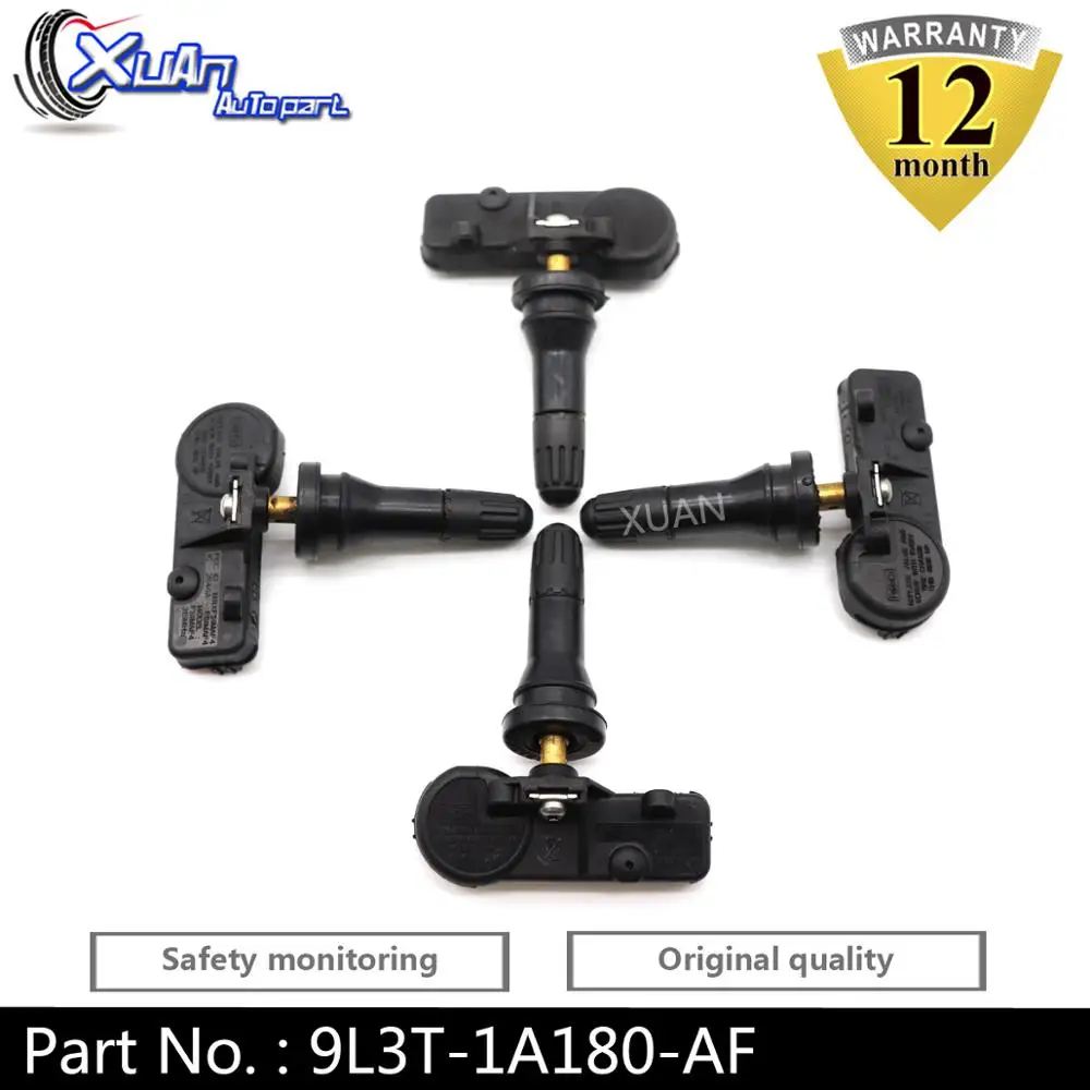 Датчик давления в шинах XUAN TPMS 9L3T 1A180 AF 4 шт.|Датчик шинах| |