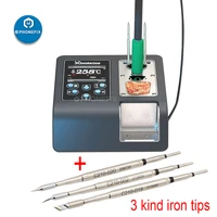 xsoldering electric soldering station lead free 2 5s rapid heating soldering iron set jbc handle universal jbc tip welding kit