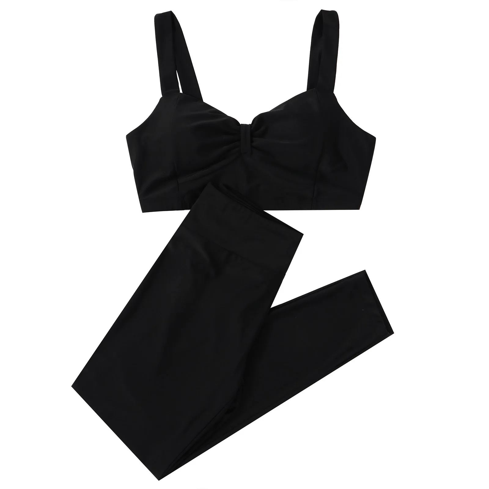 Сексуальный женский спортивный костюм с цветочным принтом накладки майка для