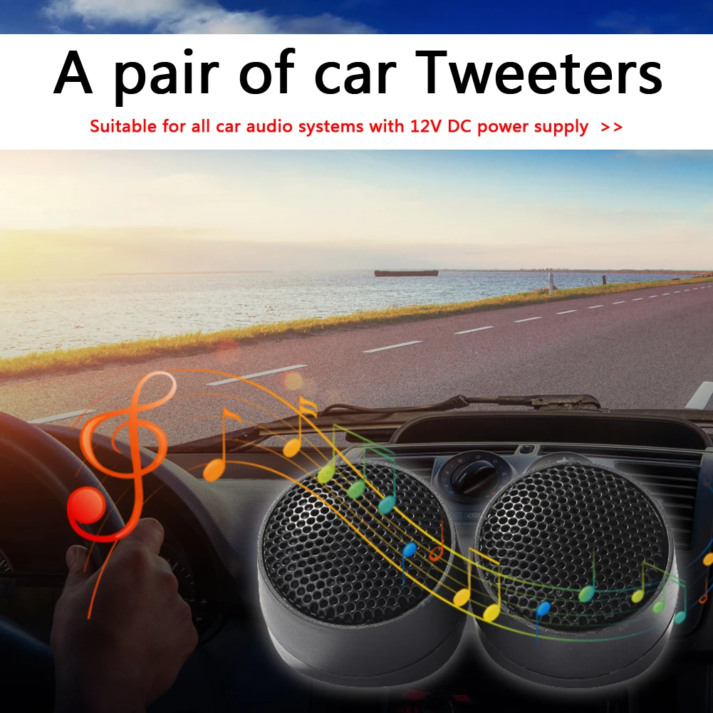 1 пара универсальные высокочастотные стереодинамики Hi-Fi для салона автомобиля |