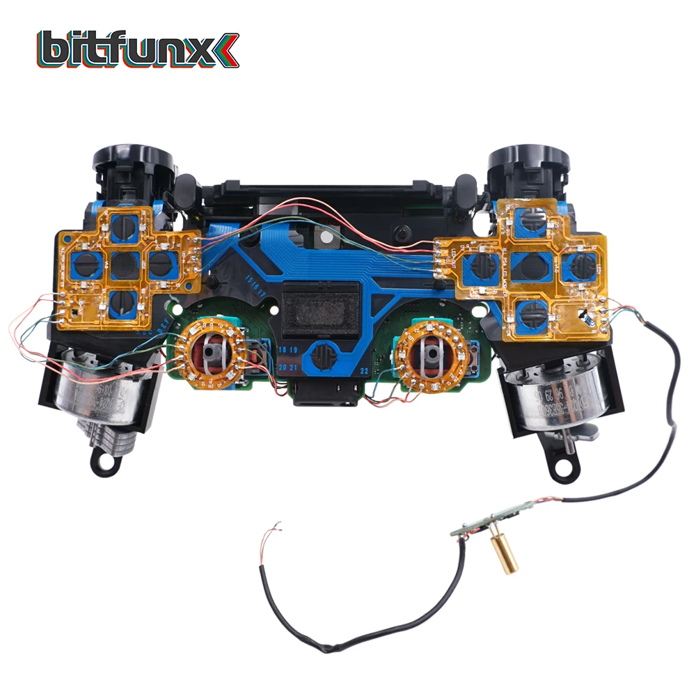 Bitfunx джойстик колпачки светодиодный светильник Modchip Набор для PS4 Playstation 4