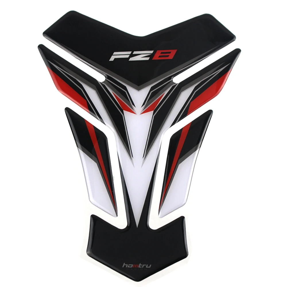 New 3D Motorcycle Tank Pad Protector Decal Stickers Case for Yamaha FZ8 Fazer FZ 8 With logo | Автомобили и мотоциклы