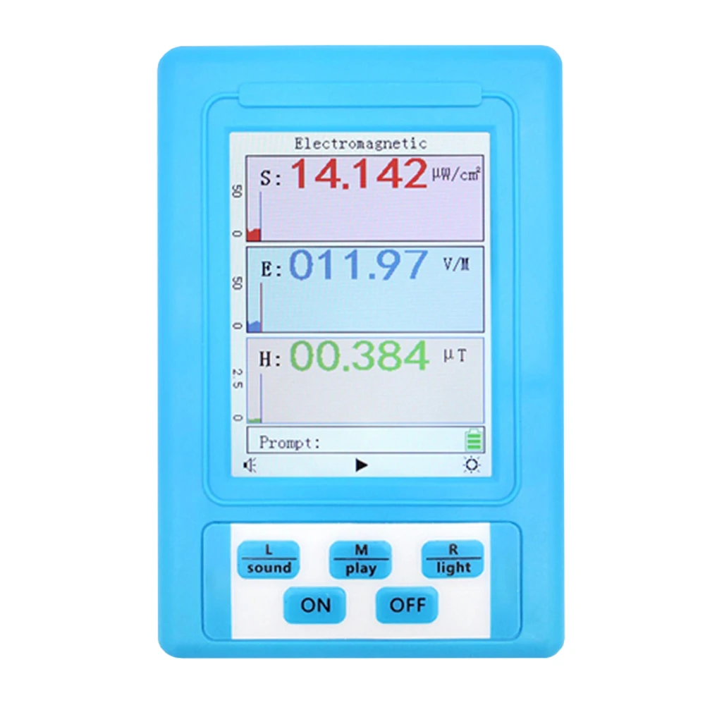 

Electromagnetic Radiation Detector BR-9A Large Screen Handheld Digital EMF Meter for TV Computer Printer Microwave Oven Detector