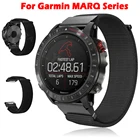 Ремешок для наручных часов Garmin Fenix 7, 5 Plus, 6 Pro, 22 мм, нейлоновая петля, Регулируемая Замена для ремешка серии MARQ, браслет Correa