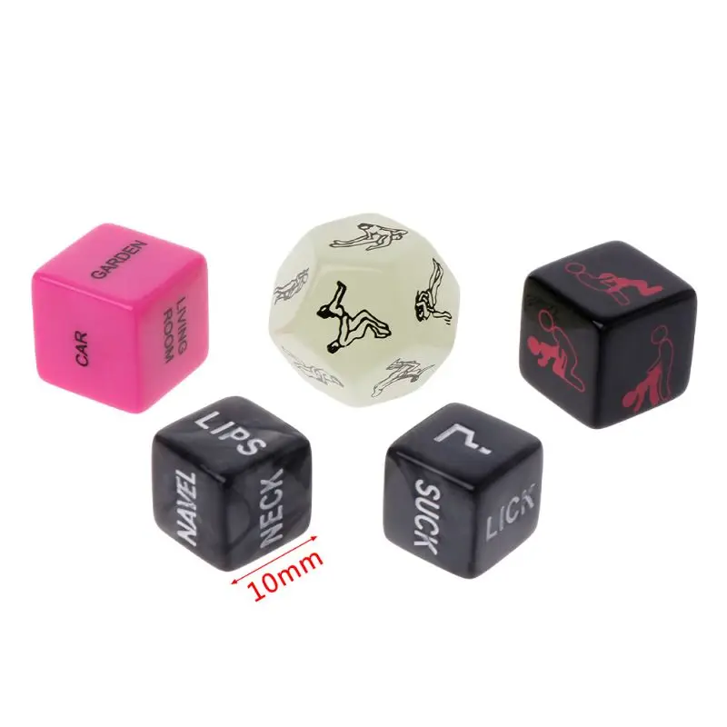 5 шт. набор секс кости забавные Взрослые Эротические любовь секси осанки для