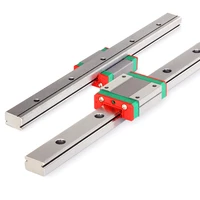 free shipping mgn7 mgn12 15 mgn9 300 400 500 600mm miniature linear rail slide 1cnc linear guide1 linear bearing carriage